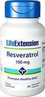 Life Extension Resveratrol Promotes Longer Life 100 mg, 60 Vegetarian Capsules