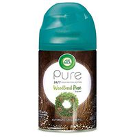 Air Wick Freshmatic Automatic Spray Refills with Natural Essential Oils, Woodland Pine - 5.9 Oz / 167 g x 6 Pack