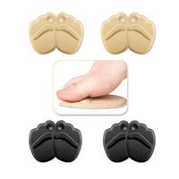 LAVAED Reusable Metatarsal Pads Ball of Foot Cushions Soft Gel Insole Pads High Heel Inserts Forefoot Cushions for Men & Women