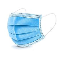 50 PCS Disp0sable Earloop Face Màsks, 3-Layer, Anti Dust Breathable Comfortable Sanitary Personal Health Protection Respirator with Earmuffs