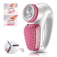 HIZLJJ Fabric Shaver,Electric Lint Remover Rechargeable Fuzz Lint Remover with Free 2 pcs 3-bladed Professional Sweater Shaver Lint Fuzz Pill Bobble Remover for Cloths, Fabrics and Furniture