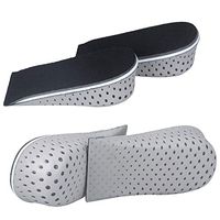 Fealay 1Pair Unisex Half Insole Heighten Shoe Insole Air Cushion Shoes Pad Shock Heel Insert Sports Cushion Arch Support Height Increase Taller for Women Men (Size : Increase 4.3cm)
