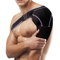 Shoulder Brace - Support and Compression Sleeve for Women and Men HOPAI for Relief AC Joint Pain - Arm Immobilizer Wrap, Stability Strap, Dislocated Sholder