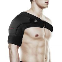 Shoulder Brace by SYOSIN - Rotator Cuff Support for Injury Prevention, Dislocated AC Joint, Labrum Tear, Tendonitis and Fracture - Shoulder Compression Sleeve with Pressure Pad for Men & (Small)