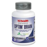Optim Nutrition Optim Brain Nootropic for Mental Clarity, Focus and Energy (60 Capsules)