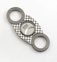 Personalized Engraved Cigar Cutter-Stainless steel Cigar Cutter Black Coating-Holidays, Christmas, Father's day gift