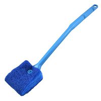 CNZ Double Sided Sponge Cleaning Brush Cleaner Algae Scrubber, Blue