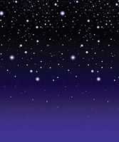 Starry Night Backdrop Party Accessory (1 count) (1/Pkg)