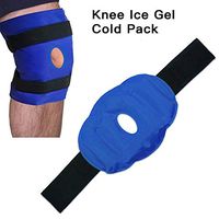 Dreamseeker Knee Ice Pack Wrap Reusable Ice Pack, Hot and Cold Therapy Gel Pack Compress for Joint Injuries Sprains