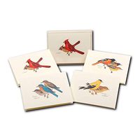 Earth Sky + Water - Peterson’s Bird Assortment I Notecard Se t- 8 Blank Cards with Envelopes (2 Each of 4 Styles)