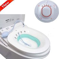 Foldable Sitz Bath for Over The Toilet Postpartum Care, Hemorrhoid Treatment That Soothes and Relieves Inflammation, Ideal for Cleanse Vagina or Anal Region Special Basin (Green 2)