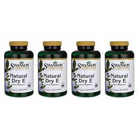 Swanson Natural Dry Vitamin E 400 Iu (180.2 Milligrams) 250 Capsules (4 Pack)