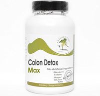 Colon Detox Max ~ 90 Capsules - No Additives ~ Naturetition Supplements