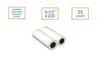 Headrest Paper Rolls by ScripHessco, Pack of 25-8.5 inches x 225 feet - Disposable Chiropractic and Medical Exam Table Face Rest Paper - Standard Smooth Finish - Provide Clients with a Clean Surface