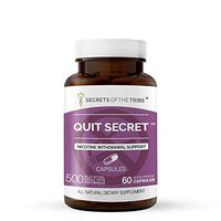 Secrets Of The Tribe - Quit Secret, Nicotine Withdrawal Support, Herbal Supplement Blend (60 Capsules)
