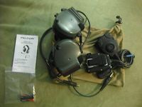 Peltor 3M ComTac Dual ACH Neckband Headset Kit Includes 2 PTT 88061 88061-B