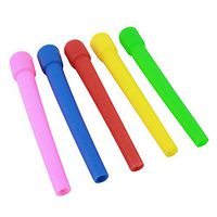 100 Extra Long Color Male Hookah Hose Mouth Tips