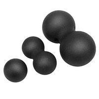 Kanekane Massage Balls Set 3 in 1 2 Peanut Massage Balls 1 Massage Lacrosse Ball for Foot Neck Spine Shoulder Physical Trigger Point Therapy Myofascial Release Muscle Knots Yoga Crossfit Self Massage