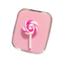 Contact Lens Case Solution Lenses Holder Box Travel Kit Case - Candy/Pink