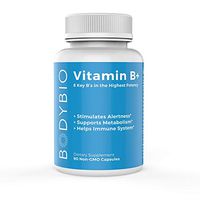 BodyBio - Vitamin B Highest Potency - Supports Alertness, Metabolism & Immune System, 90 capsules