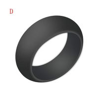 Coedfa Silicone Rings for Men and Women Wedding Ring Rubber Wedding Bands for Men & Women - Skin Safe, Soft, Comfortable (D, 6)