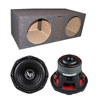 Audiopipe New TXX-BD3-10 10" 2800W Car Audio Subwoofers + Dual Vented Sub Box