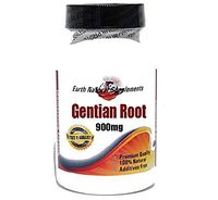 Gentian Root 900mg * 90 Caps 100% Natural - by EarhNaturalSupplements