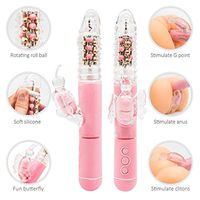 10 Inch Powerful Thrusting Tongue Vibrantor 12-Speeds Vibranting Wireless Clito-Rial Rotating Massaging Toys,Rechargeable Waterproof Adullt Toys for Women for Neck Shoulder Back Body Tool Tshirt