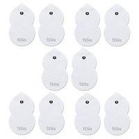 Discount TENS, Omron Compatible TENS Electrodes, 10 (5 Pair) Premium Omron Compatible Replacement Pads for TENS Units.