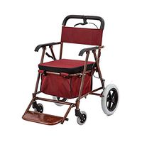 Frjjthchy Practical Rolling Walker Folding Wheel Walker with Seat and Wheels