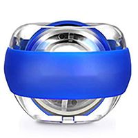 LMDH Wrist Power Gyroscopic Ball,Wrist Strengthener and Forearm Exerciser for Stronger Arm Fingers Wrist Bones and Muscle (Color : Blue)