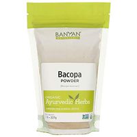 Banyan Botanicals Bacopa Powder, 1/2 Pound - USDA Organic - Bacopa monniera - Ayurvedic Herb for Memory & Focus