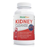 Kidney Cleanse (Vegetarian & Gluten Free) Detox & Support for Urinary Tract, Bladder and Kidneys - Natural Herbal Supplement Formula with Organic Cranberry, Astragalus, Turmeric