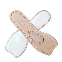 ROSENICE Shoe Support Pair of Anti-Slip High Sweat Absorption 3/4 Massage Shoe Insoles Cushion Inserts for High Heels Sandals Size S