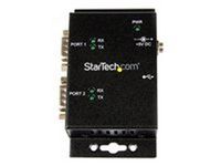 StarTech.com 2 Port Wall Mount USB to Serial Hub Adapter w/ DIN R ... (ICUSB2322I) *