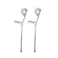 YMXLJJ Forearm Walking Stick Adjustable Walker Lightweight Comfort Non-Slip Base for Camping Hiking Outdoor Tools,2PCS