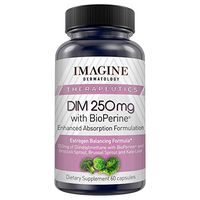 DIM 250mg with Bioperine Diindolylmethane Kale Broccoli Brussel Sprouts 60 Capsules 2 Months Supply (60 Capsules)