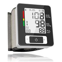 Digital Wrist Blood Pressure Monitor, Automatic Blood Pressure Cuff - 90 Readings Memory Function, Large Screen with Clinically Accurate and Fast Reading - FDA Approved