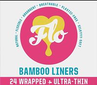 Flo Bamboo Liners 24-Count 160 g