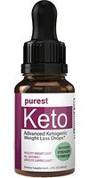 Purest Keto Appetite Suppressant Drops Liquid Fatburner Weight Loss Drops | Control Hunger Weight Loss Supplement Appetite Suppressant Naturally Formulated Fat Burner Diet Plan Quick Weight Loss
