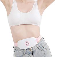 Menstrual Cramp Relief Heating Pad vinmax Rechargeable Warming Pad Massage Belt Period Pain Relief Belt with Vibration Massage and Adjustable