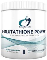 Designs for Health L-Glutathione Powder 1000mg - Reduced L-Glutathione Antioxidant Support (50 Servings / 50g)
