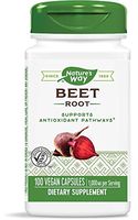 Nature's Way Beet Root 1000 mg per Serving, 100 Vegetarian Capsules, Pack of 3