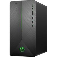 HP HP3LA37AAR Pavilion 690-0067C Gaming Desktop, AMD Ryzen 7 1700 3.0GHz, 16GB DDR4, 1TB SATA HDD, DVD, AMD Radeon RX 550 4GB, 802.11ac, Bluetooth, Win10Home (Renewed)