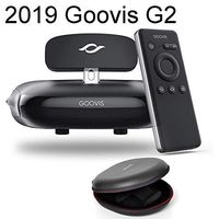 Goovis 4K Travel Theater VR Glasses FPV for DJI drones with Sony M-OLED 1920x1080x2 HD Giant Screen Suitable For Set-top Box PS4 Xbox PC Nintendo iPhone Samsung Smart Phone