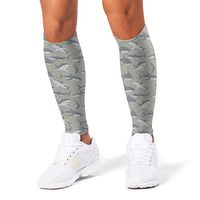 NXJDHLuui Men and Women Cute Sharks Compression Calf Sleeves for Maternity Increase Blood Circulation