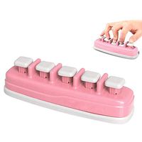 Red-eye Piano Guitar Finger Trainer Finger Strengthener Hand Grip Exerciser Ergonomic Silicone Strengthener for Trigger Finger Training Arthritis Therapy Grip Rock Climbing