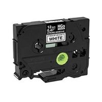 BROTHER HGES2315PK / Black on White Extra-Strength Adhesive Label Tape 5 / Pack