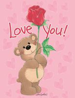 Suzy's Valentines Card Collection Stationery, Willy's Love You! Valentines - 10859
