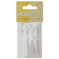Big Eye Needles Beading (Set Of 4) - Easiest Needle To Thread